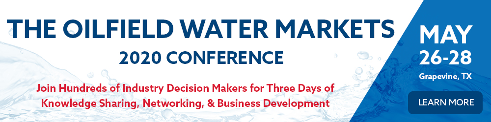 Oilfield Water Markets 2020 Conference